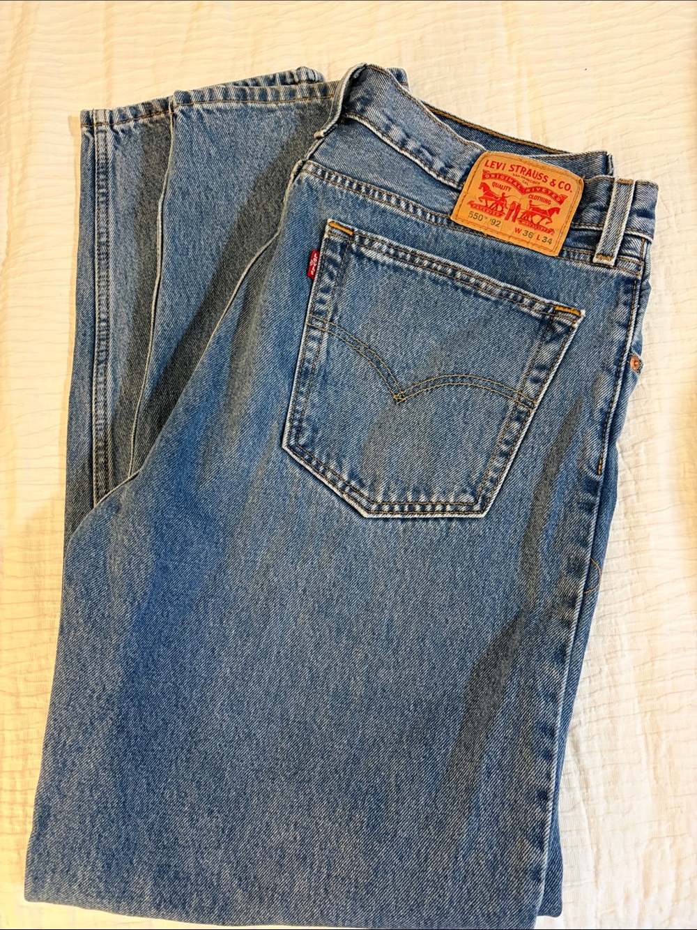 Levi's Men's Light Blue Straight-Leg Jeans